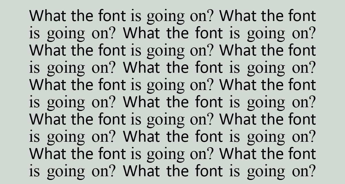 Changing a typeface doesn’t change your brand Post image