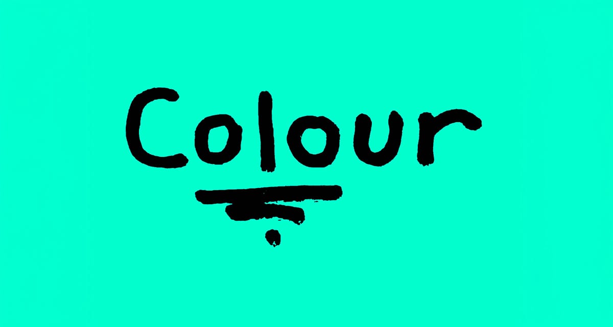 Colour, color, or C(olo)r — how perception influences Post image